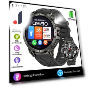 Bluetooth Call Smart Watch — Браслеты и клипсы, LIGE