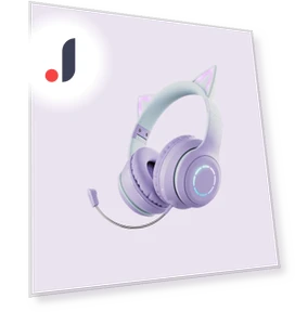 Игровые наушники Cat Ear Bluetooth — Накладные наушники, SmartGears