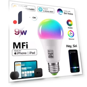 Интеллектуальная светодиодная лампочка Wi-Fi — Светодиодные, Home Textile Home Decoration