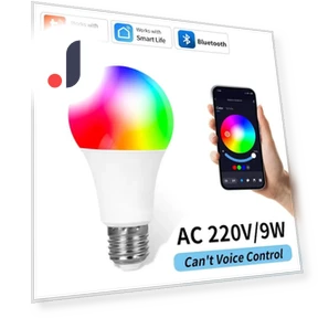 Умная светодиодная лампа Bluetooth E27 — Светодиодные, Rainbow Rain