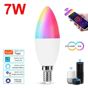 Светодиодная лампа E14 Candel Light — Умные лампы, Build My Home