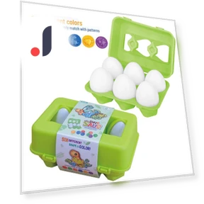 Умное яйцо: Игрушка на сопоставление цифр и цветов — Конструкторы, Serene Greens