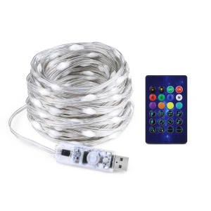 Рождественская елка с разноцветными огнями — Светодиодные ленты, AIMINGTE Light Accessories