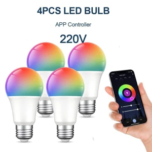 Умная светодиодная лампа E27 RGB — Умные лампы, Refreshing Home