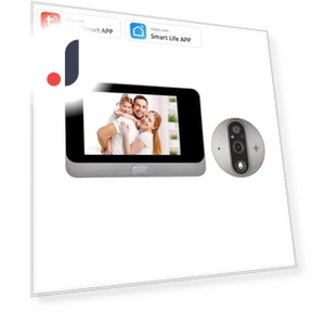 Smart Wi-Fi дверной глазок камера — Домашние системы безопасности, Jakemy