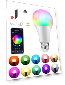 Беспроводная Bluetooth-лампа с управлением через приложение — Светодиодные, Build My Home