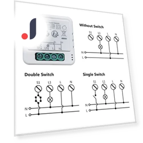 Wi-Fi Smart Switch Module — Умные модули, Ketotek