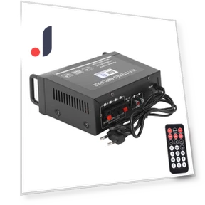 2-канальный усилитель мощности Mini Bluetooth USB FM Smart Digital — Портативные колонки с Bluetooth, Fishine