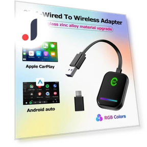 Мини адаптер 2-в-1 для Android Auto и CarPlay — Аксессуары для телефонов, Simplistic Living Home