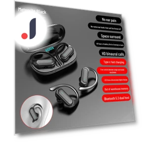 Беспроводная TWS спортивная Bluetooth-гарнитура-вкладыш — Внутриканальные наушники, AI Supermarket