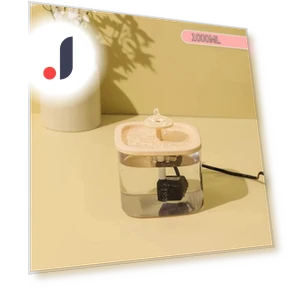 Прозрачная поилка для животных — Фонтаны, Pet daily necessities