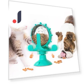 Интерактивное колесо для кормления собак и кошек — Медленные кормушки, Smart Pet Supplies