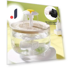 Прозрачный питьевой фонтан для домашних животных — Фонтаны, Pet daily necessities