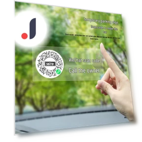 Умный QR-код парковочного знака — Парковочные гаджеты, Discount Domain