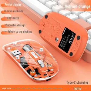 Беспроводная Bluetooth-мышь с тремя режимами бесшумной зарядки — Bluetooth-клавиатуры, StrideBox