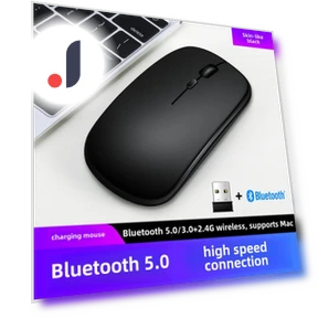 Перезаряжаемая двухрежимная бесшумная Bluetooth-мышь — Коврики для мыши, StrideBox