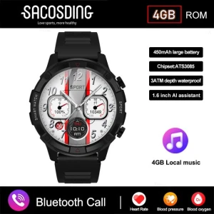 Умные часы спортивные с Amoled-дисплеем — Умные часы, Tiktop2