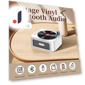 Ретро Bluetooth-динамик — Портативные музыкальные системы, Precious Stones