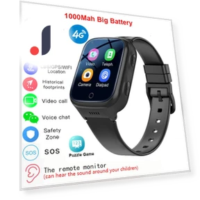 Детские умные часы 4G — Браслеты и клипсы, greentiger