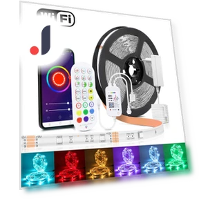 Светодиодная лента RGB 5050 SMD с контроллером Tuya WIFI — LED ленты, MALITAI