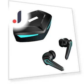 Игровые наушники без сенсорной задержки TWS Bluetooth-гарнитура с технологией охлаждения в ухе — Внутриканальные наушники, QUEED