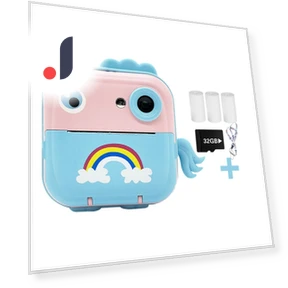 Детская камера мгновенной печати — Портативные фотопринтеры, KGG Kids Smart Watch