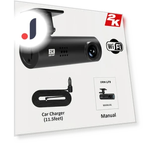 Автомобильный видеорегистратор 2K HD с WIFI DVR — Камеры заднего вида, LIAESMART