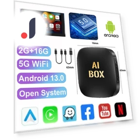 Автомобильный 4G Smart AI Box для автомобильного радио — Автоэлектроника и аксессуары, JOHO