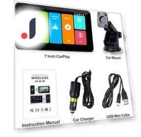 Автомобильный радиоприемник с беспроводной CarPlay и Android Auto — Автомагнитолы, JOHO