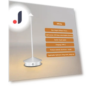 Перезаряжаемая светодиодная настольная лампа — Настольные лампы, Binchi Lighting Appliances