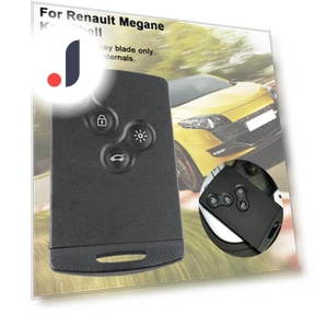 4-кнопочный Smart Car Key Shell для Renault Megane — Системы безключевого доступа, HOME-Auto-001