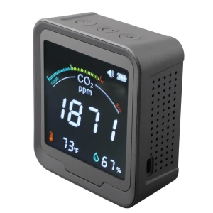 Умный WiFi-тестер CO/CO2 — Датчики качества воздуха, White Dream