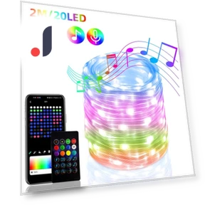 RGB Smart Bluetooth LED String Lights — Гирлянды для дома, Your Warm Home