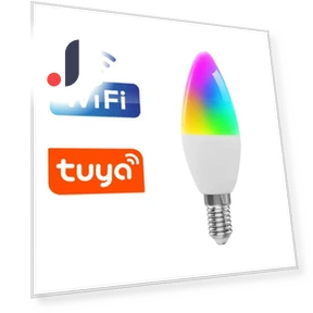 Интеллектуальная лампа-свеча Wifi — Светодиодные, Your Warm Home