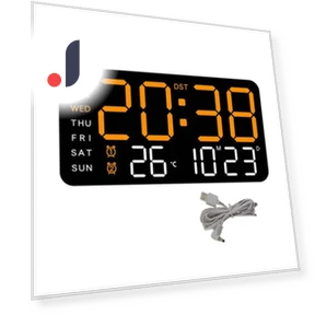 Цифровые настенные часы с большим дисплеем — Часы, Cherish Clock