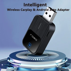 Mini проводной беспроводной 2 в 1 AI Box Carplay 5G WiFi и Bluetooth 5.0 Android Auto — Автомагнитолы, A Auto Parts Mall