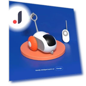 Умная игрушечная машинка для кошек — Игрушки для питомцев, GYROBALL