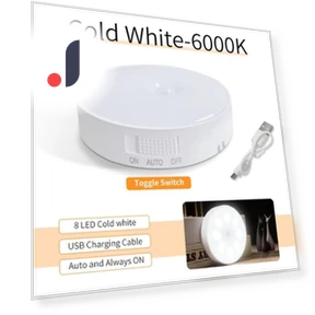 Датчик движения LED ночник с USB зарядкой — Ночники, Build My Home