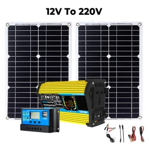 Солнечный генератор с солнечными панелями — Портативные электростанции, OFFICE-MALL