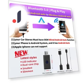 USB адаптер для Android Auto — Аксессуары для телефонов, JOHO