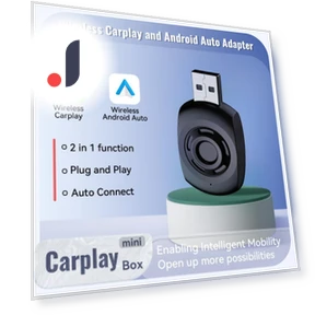 Беспроводной адаптер Android Auto и Carplay 2 в 1 — USB-адаптеры, JOHO - CarGear