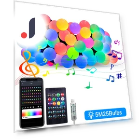 Умная RGB гирлянда — Гирлянды для дома, Intelligent Living Hall
