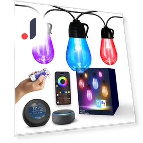 Уличные гирлянды RGB — Гирлянды и светодиодные ленты, Rainbow Rain