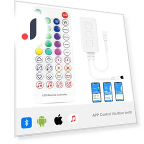 Контроллер пикселей с Bluetooth и микрофоном — LED ленты, AE Selection