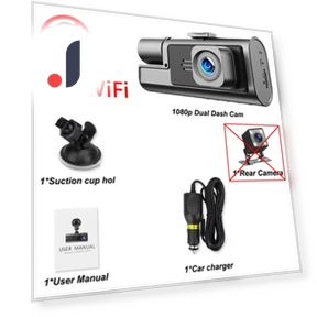 Автомобильный видеорегистратор WIFI Dash Cam — Видеорегистраторы, Auto Accessories Home