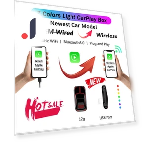 Мини беспроводной Carplay AI Box — Аксессуары для телефонов, Auto Launcher