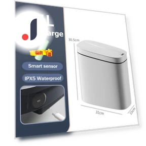Умная урна с USB зарядкой — Кухонные урны, DC-HOME-4