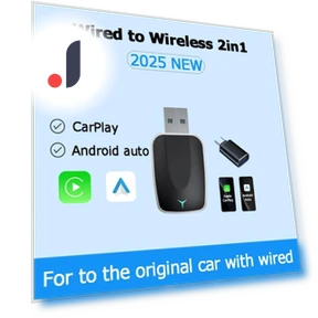 Беспроводной адаптер CarPlay и Android Auto — Автомагнитолы, Auto Launcher