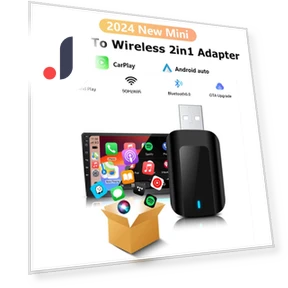 Беспроводной адаптер Carplay Android Auto 2 в 1 — USB-адаптеры, Auto Launcher
