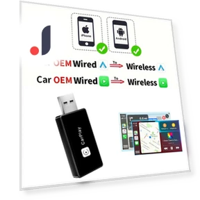 Беспроводной адаптер CarPlay и Android Auto — USB-адаптеры, Auto Accessories Home
